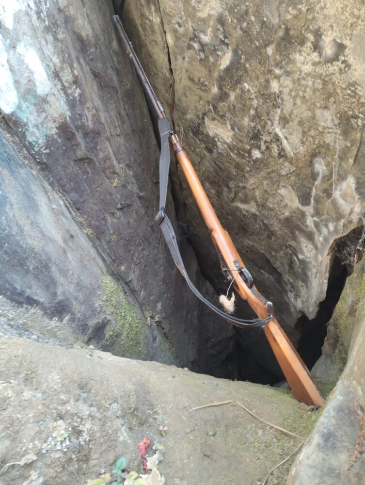 Gun Found @ Cave